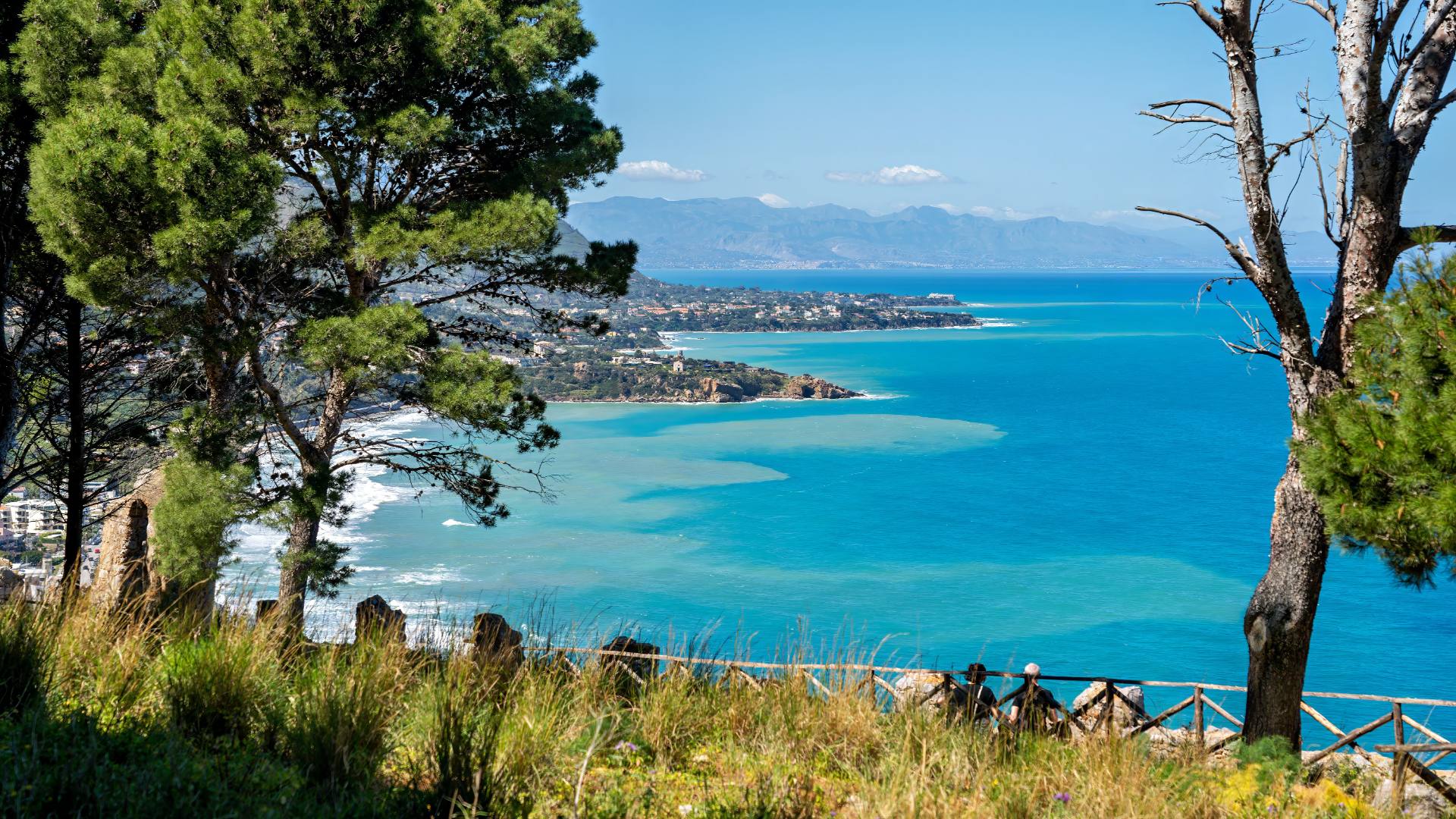 Blick vom Rocca di Cefalù nach Westen